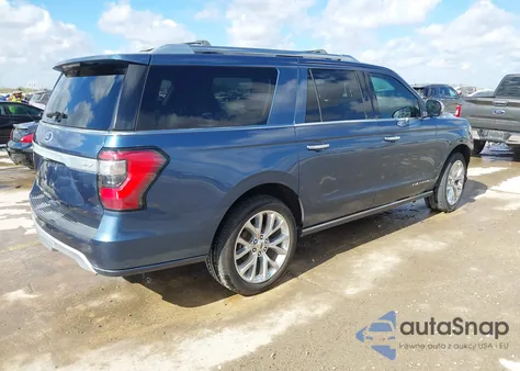 2019 Ford Expedition Max Platinum z USA, uszkodzony, nr VIN 1FMJK1LT3KEA31593